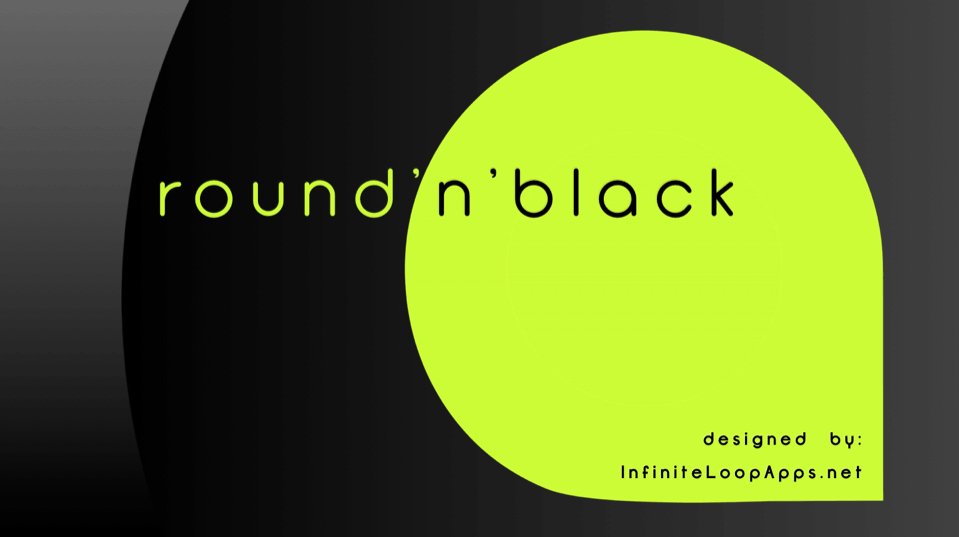 Rounded Black