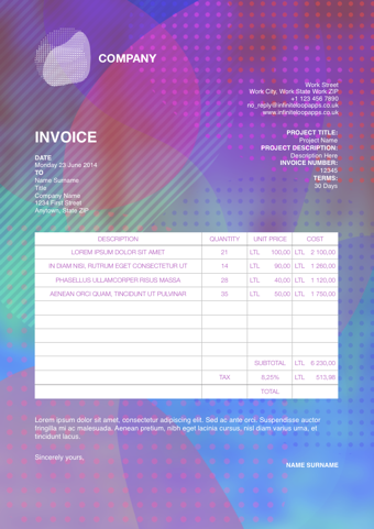 Invoice 006