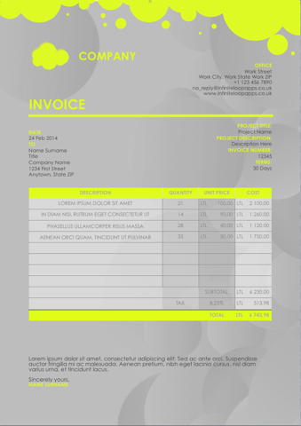 Invoice 007
