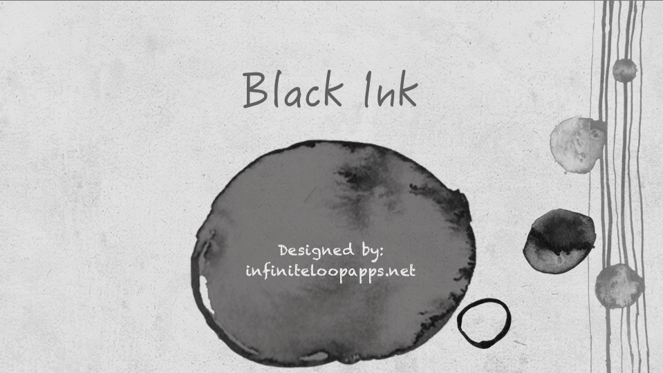 Black Ink