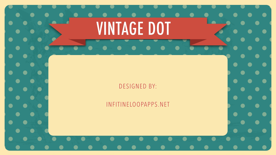 Vitage Dot
