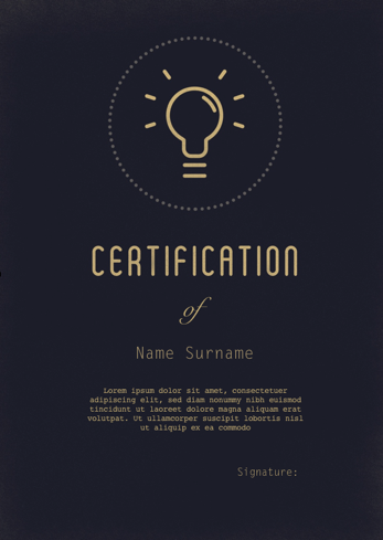 Certificate 017