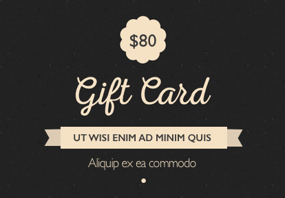 Gift Card 006