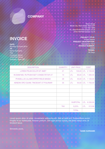 Invoice 006